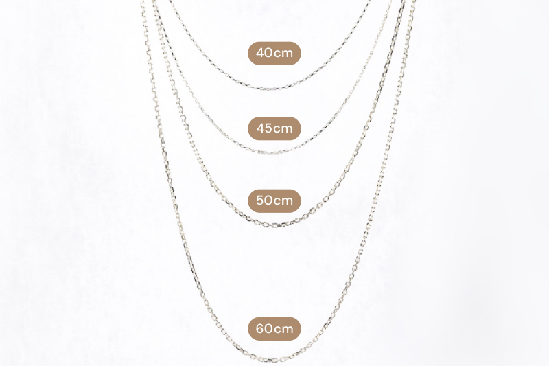 画像：チェーンの長さ